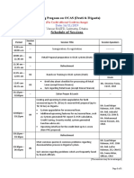 16.11.19 - OCAS - Course Schedule