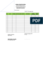 Jadwal Praktek Siswa