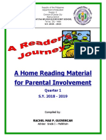 2018 Home Reading Material For Parental Involvement Complete Version PDF