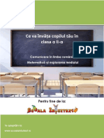 Competente Clasa A II A PDF