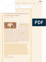 La Importancia de Rahu - Ketu en La Astrología Védica