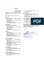 Lowongan Kerja PT Sinergi Era Cemerlang PDF