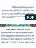 Psychosocial Activities