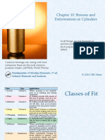 Chapter 10: Stresses and Deformations in Cylinders
