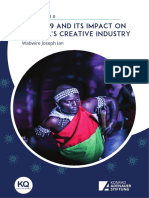 COVID-19 and Its Impact On Uganda's Creative Industry