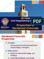 Hardened Concrete (Lec 20)