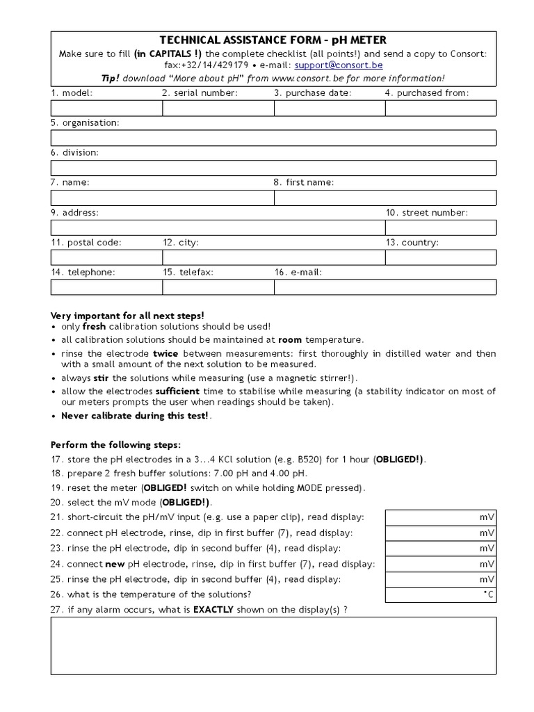 Troubleshooting pH Meter Performance A StepbyStep Technical