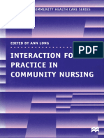 Ann Long - Interaction For Practice in Community Nursing PDF