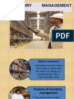 Topic 7- Inventory Managements