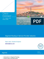 Segment Routing in Service Provider Network - Dejan Jaksic