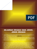 SEJARAH DAN JENIS IRIGASI