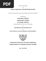 Report On Full Bridge Rectifier