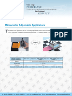 BGD 209 Micrometer Adjustable Applicators