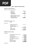 MADERAZO, Dheine Louise - Quiz 2 - Capital Investment Decisions