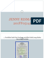 JennyRisma 201FF05141 SertifikatHalal