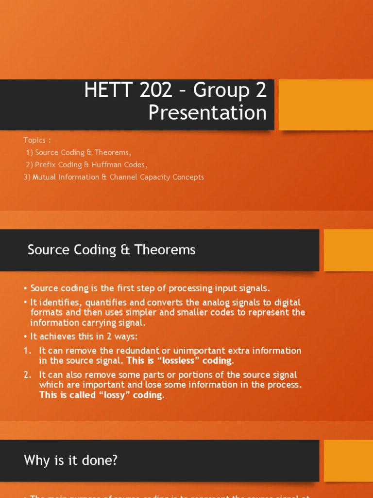 Source Coding Techniques Overview | PDF | Data Compression | Code