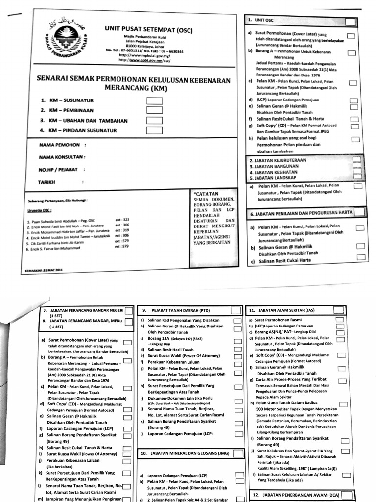 Majlis Documentation Requirement Pdf