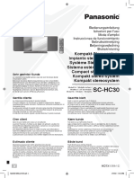 Panasonic SC-HC30 PDF