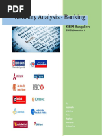 Industry Analysis - Banking: SIBM Bangalore