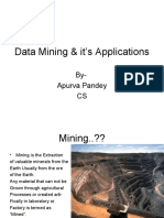 Data Mining & it’s Applications