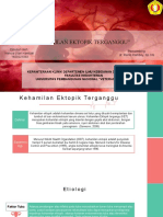 "Kehamilan Ektopik Terganggu": Disusun Oleh: Helvya Utari Hambali 1820221092 Pembimbing: Dr. Reino Rambey, SP - OG