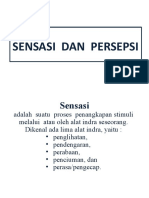 Sensasi & Persepsi