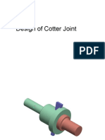 Design of Cotter Joint
