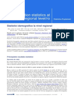 Population Statistics at Regional Level/ro: Statistici Demografice La Nivel Regional