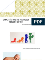 CaracterÃ - Sticas Del Desarrollo Sensorio Motriz PDF