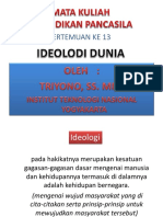 Pancasila 13 IDEOLOGI DUNIA