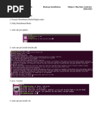 Expt 1 - Hadoop Installation