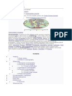 Oceanography: For The Scientific Journal, See - "Ocean Science" Redirects Here. For The Scientific Journal, See