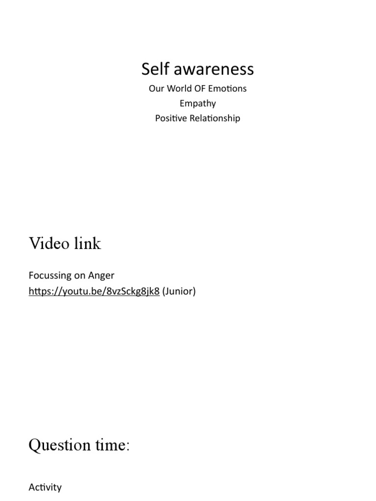Understanding Emotions and Empathy | PDF | Self-Improvement