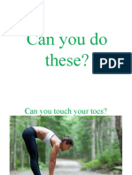 Can You Do These