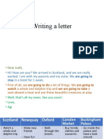 Writing A Letter 6