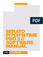 Serato Pitch N Time Pro 3.0 Software Manual