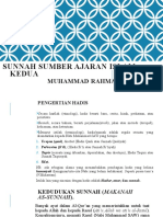3. Sunnah Nabi M. Rahman UB 2017