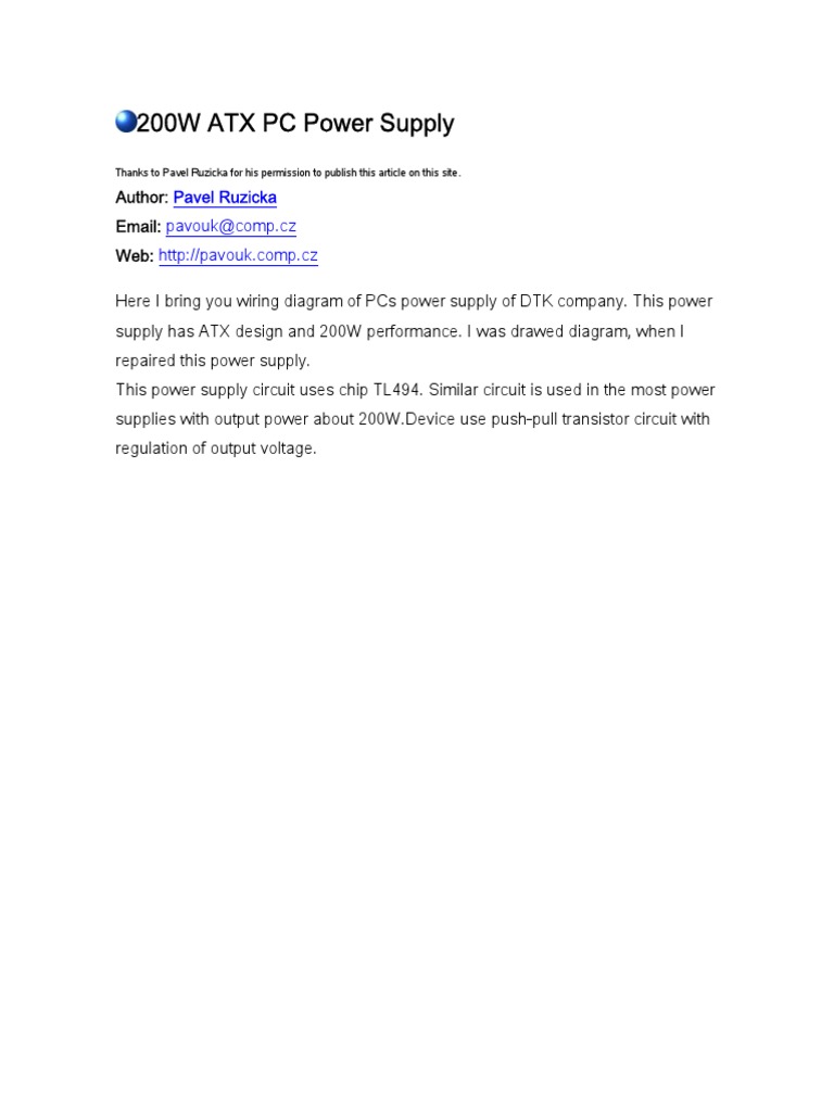 1 Fuentes ATX y AT OOK PDF | PDF