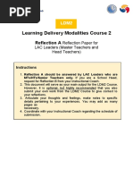 LDM2 Reflection Paper For MTs or HTs As LAC LEADER Unfinished