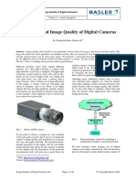 Sensitivity and Image Quality of Digital Cameras