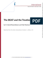Notes: The BEAT and The Treaes