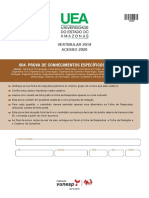 UEA-Macro 2019 - Conhecimentos Especificos Exatas - Prova