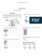 Deped Learning Activity Sheets (Las) Name of Learner: Grade Level: Section: Date: Pre-Calculus #1 Conic Sections