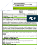 Microcurriculos 2020 - 1 Analisis Estructural