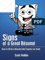 Scott Vedder - Signs of a Great Résumé_ How to Write a Résumé That Speaks for Itself-CreateSpace (2012)