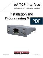 Modbus TCP Interface Installation and Programming Manual