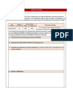 Consulta Previa 5. Ensayos Preliminares de Compuestos Orgánicos