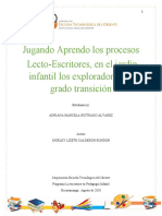 Proyecto Lectoescritura