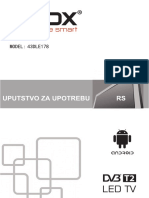 FOX Uputstvo 43DLE178 PDF