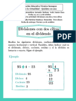 Taller de Matemáticas - Divisiones Con Dos y Tres Cifras